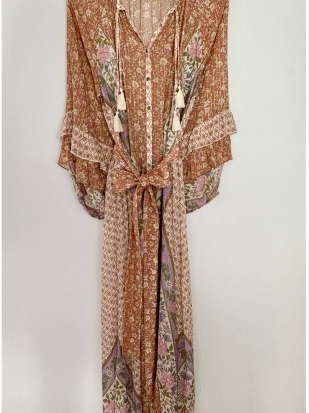 ✨ Spell & The Gypsy Collective Sienna Gown in Clay ✨ Small - Picture 7 of 16